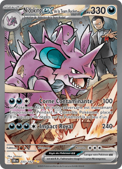 Nidoking-ex de la Team Rocket