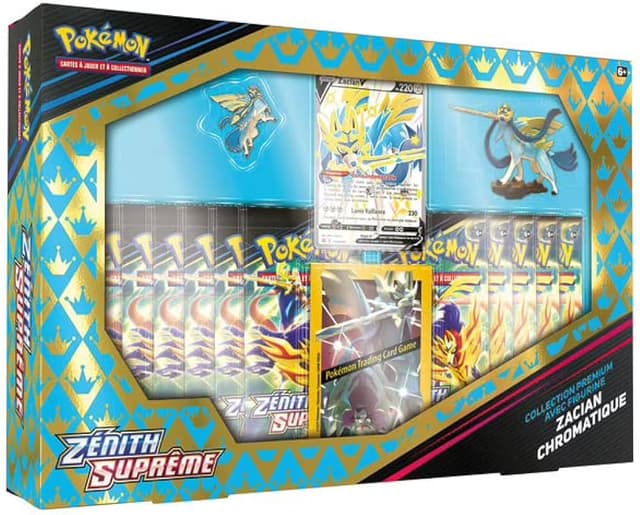 Coffret Collection Premium Zacian Chromatique