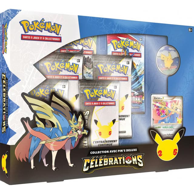 Coffret Collection Pin's Deluxe Zacian